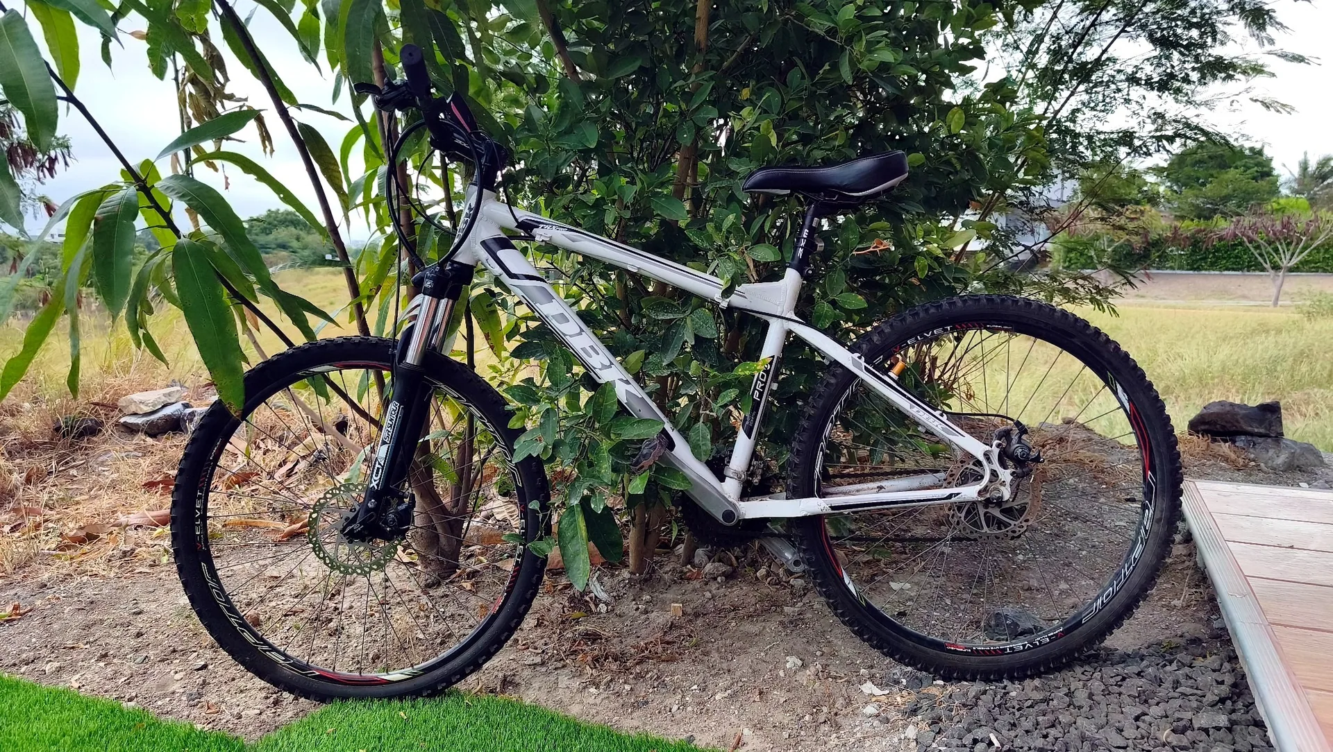 Bicicleta disponible en Refugio Toquilla